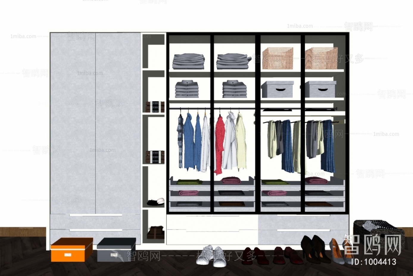 Modern The Wardrobe