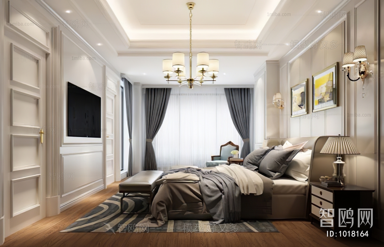 European Style Bedroom
