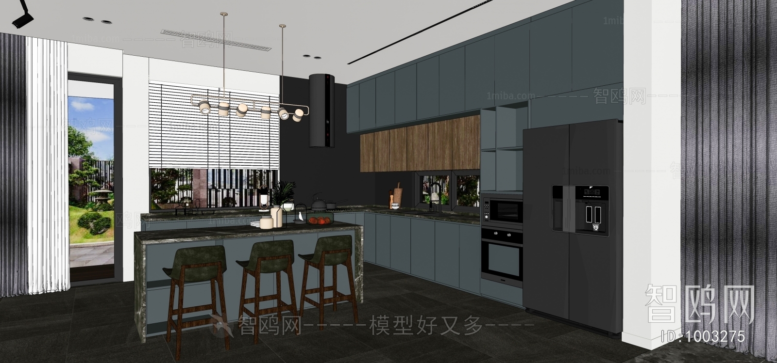 Modern Open Kitchen