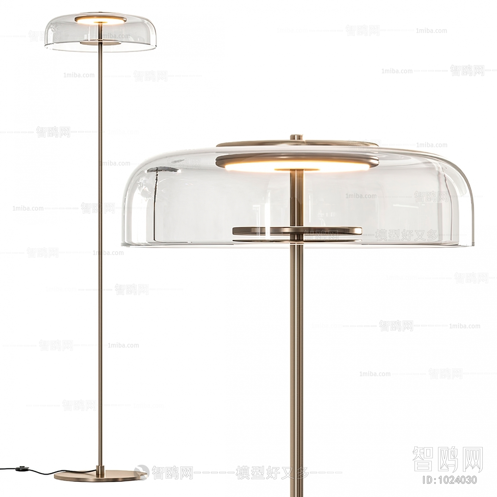 Modern Wabi-sabi Style Floor Lamp