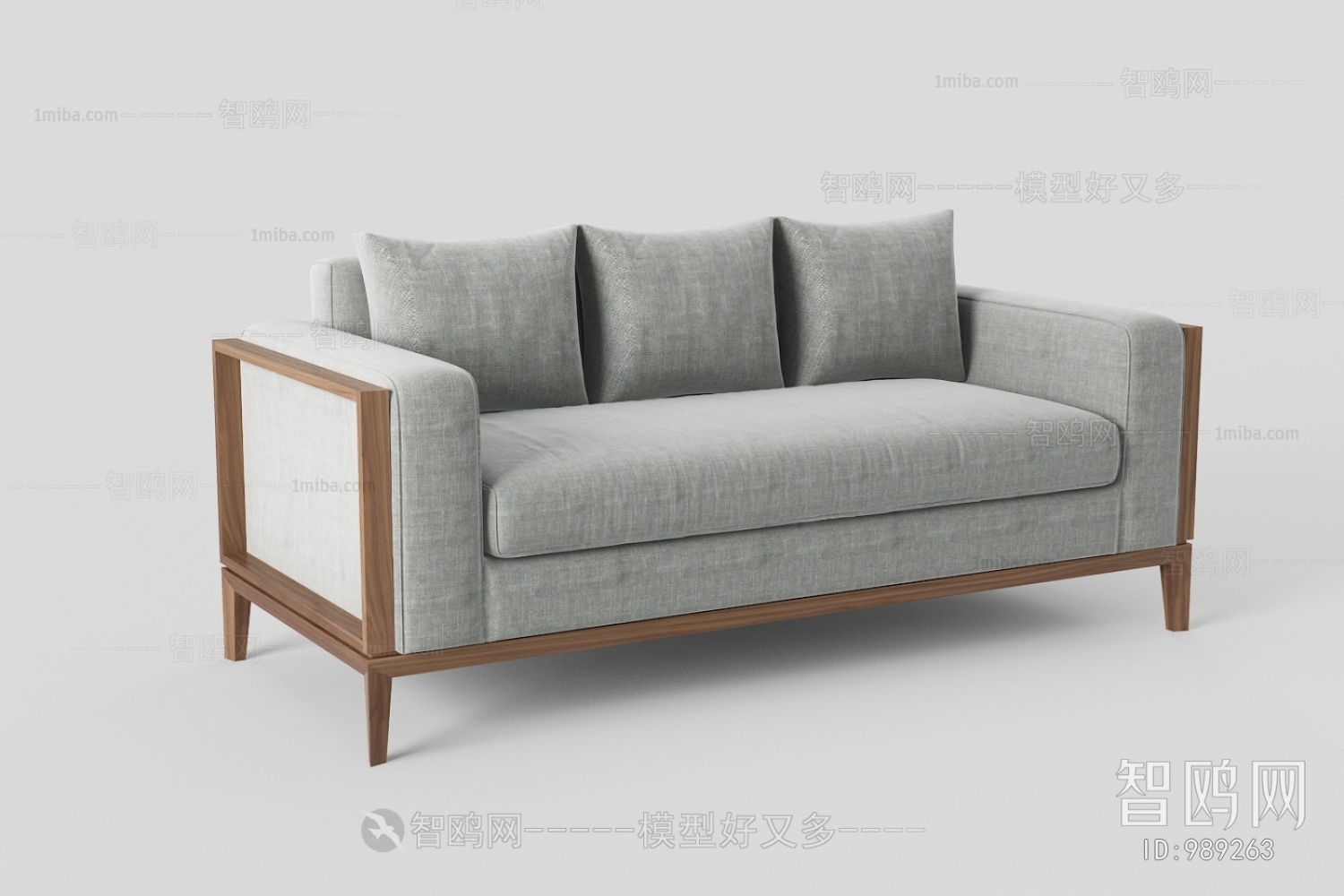 Modern Three-seat Sofa