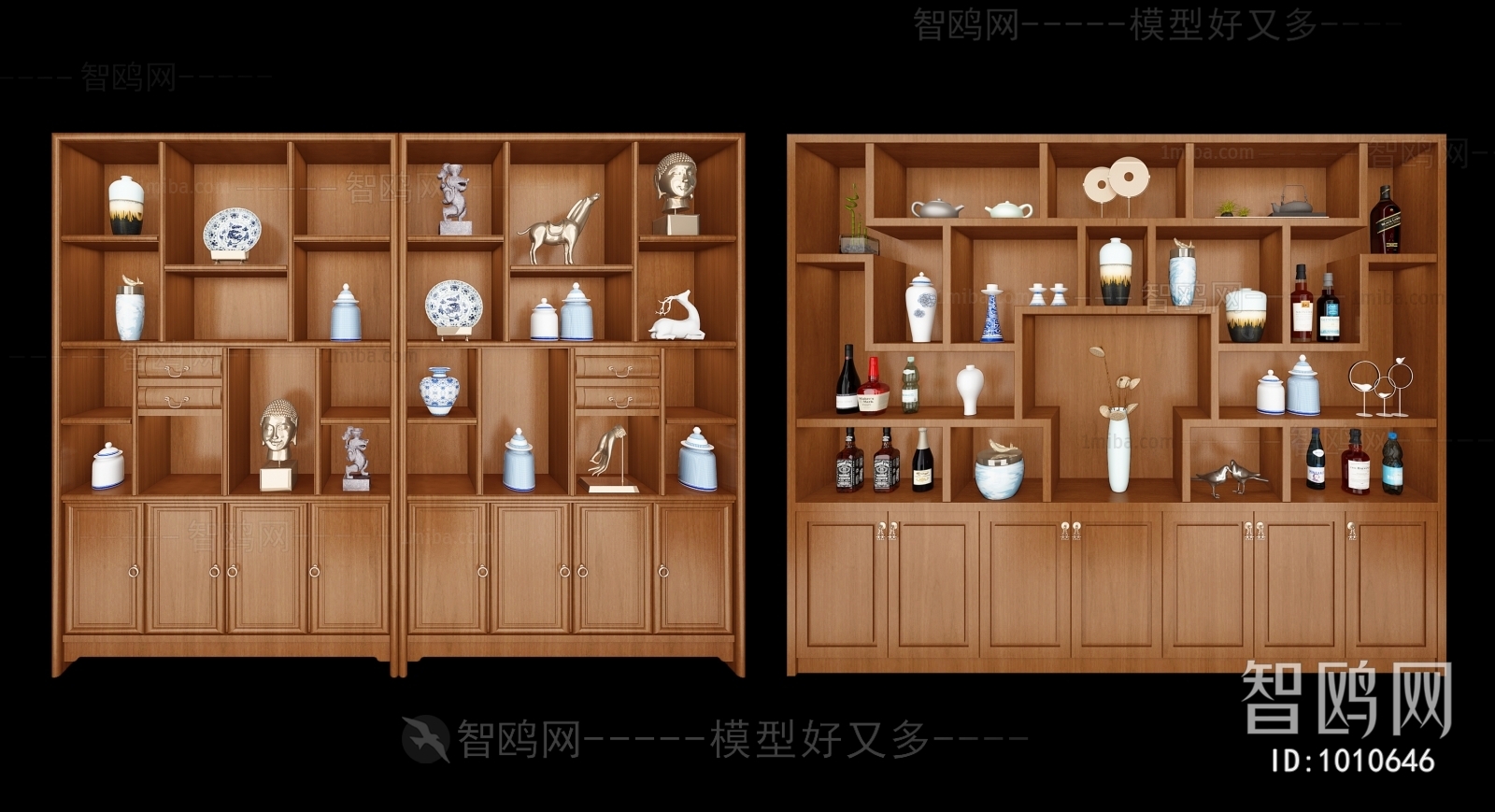 Chinese Style Decorative Cabinet