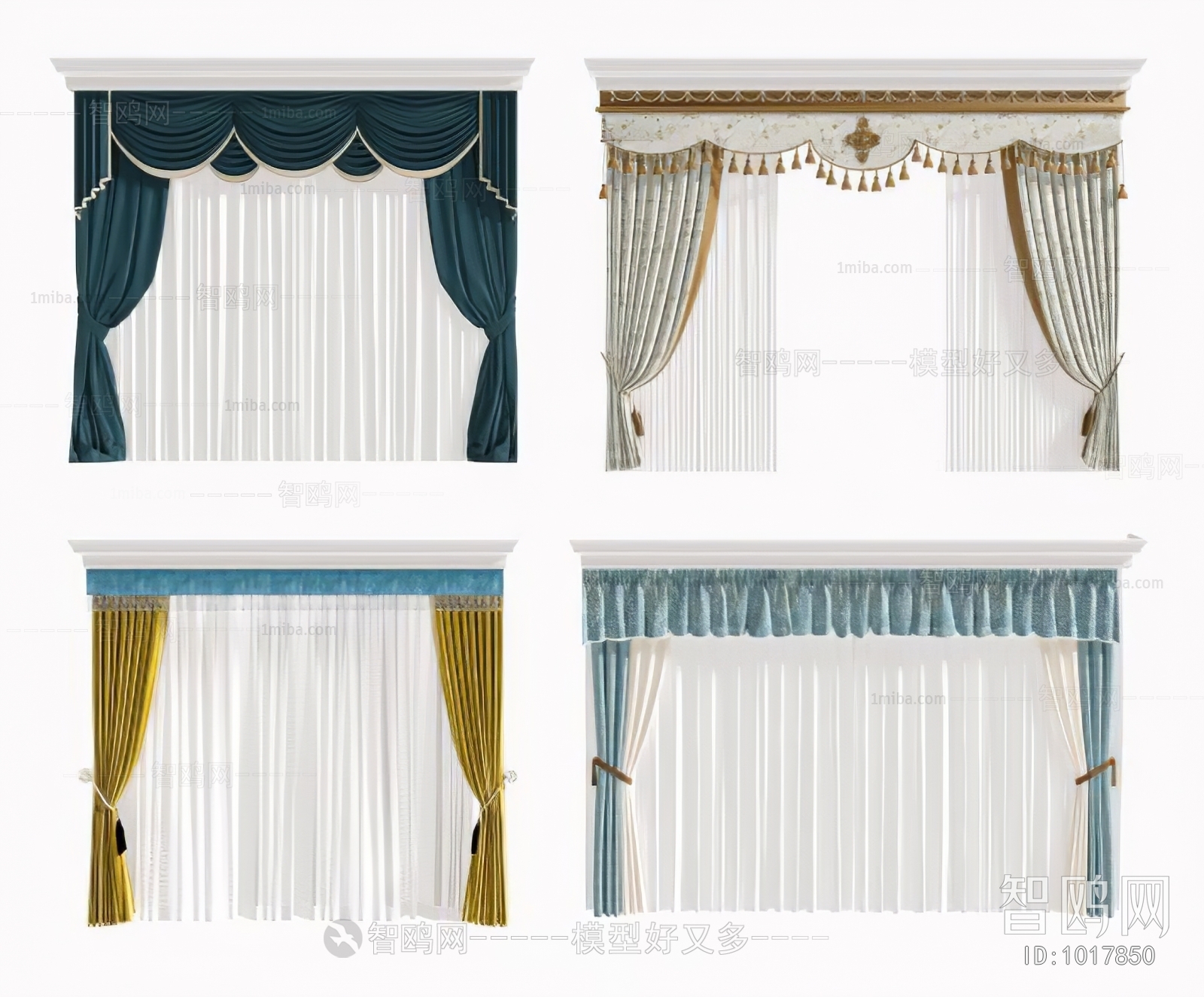 Simple European Style The Curtain