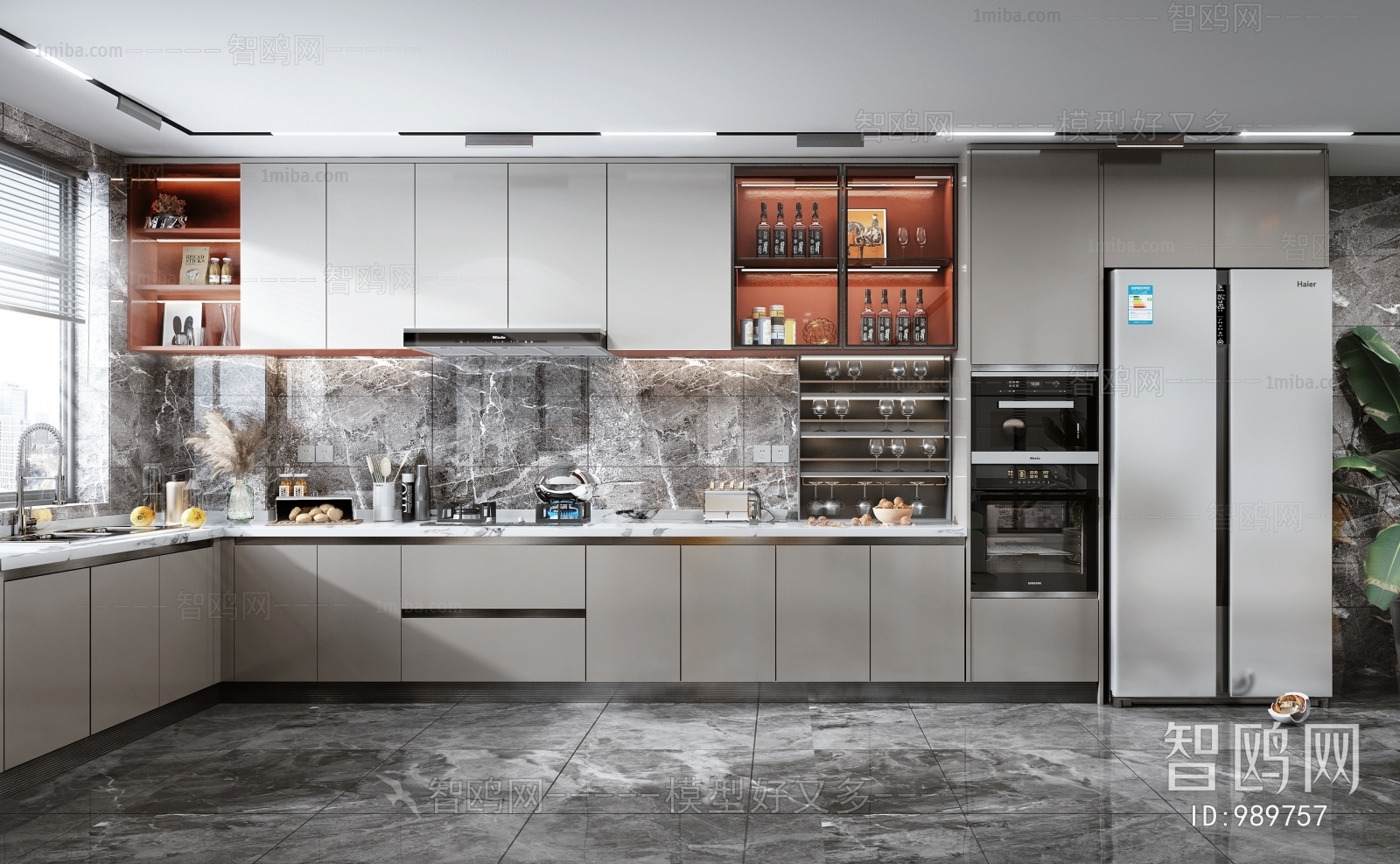 Modern The Kitchen