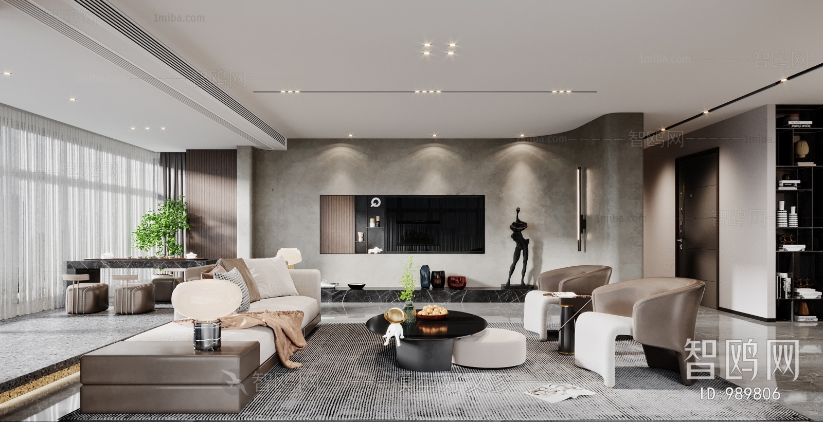 Modern A Living Room