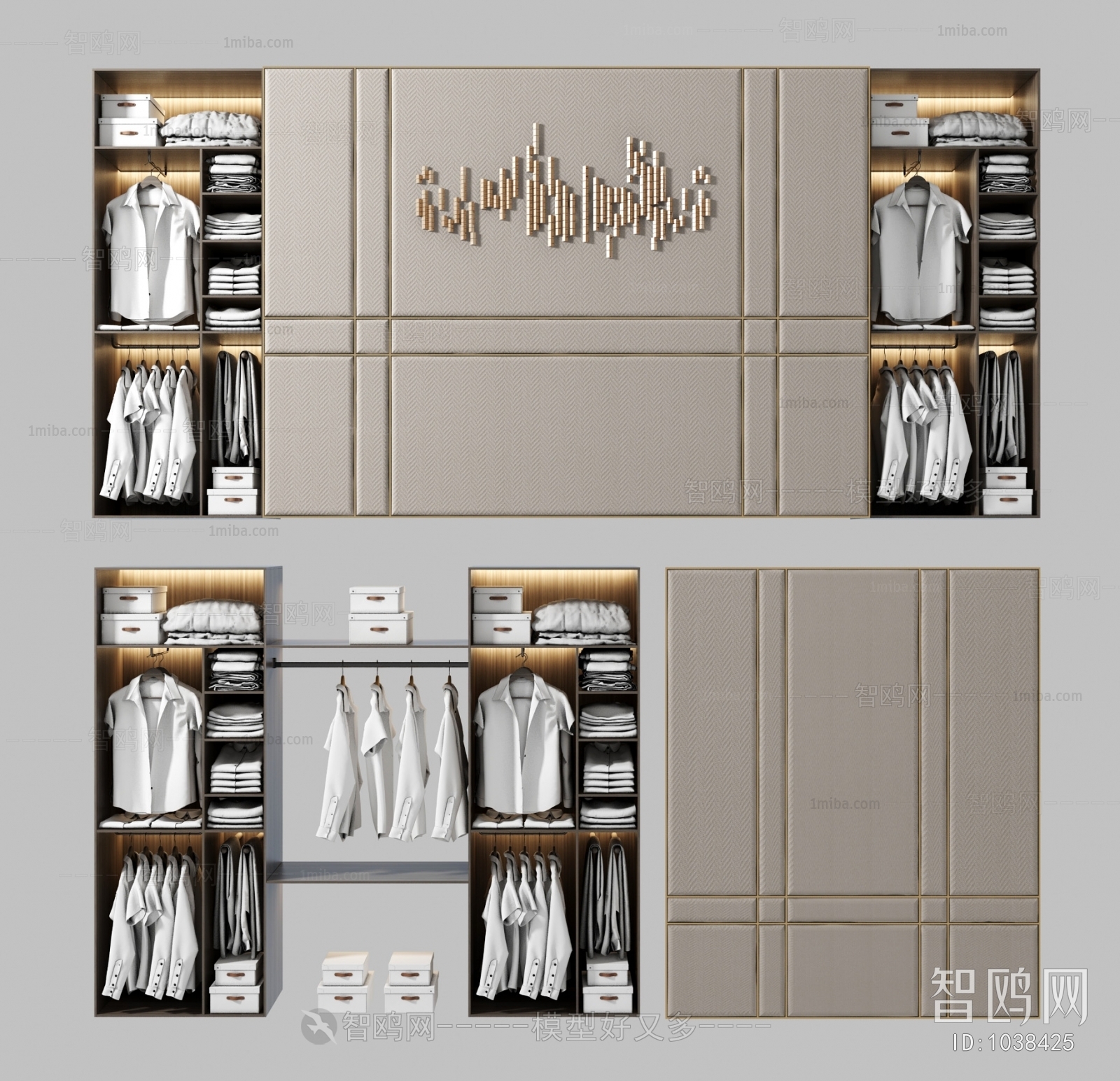 Modern The Wardrobe