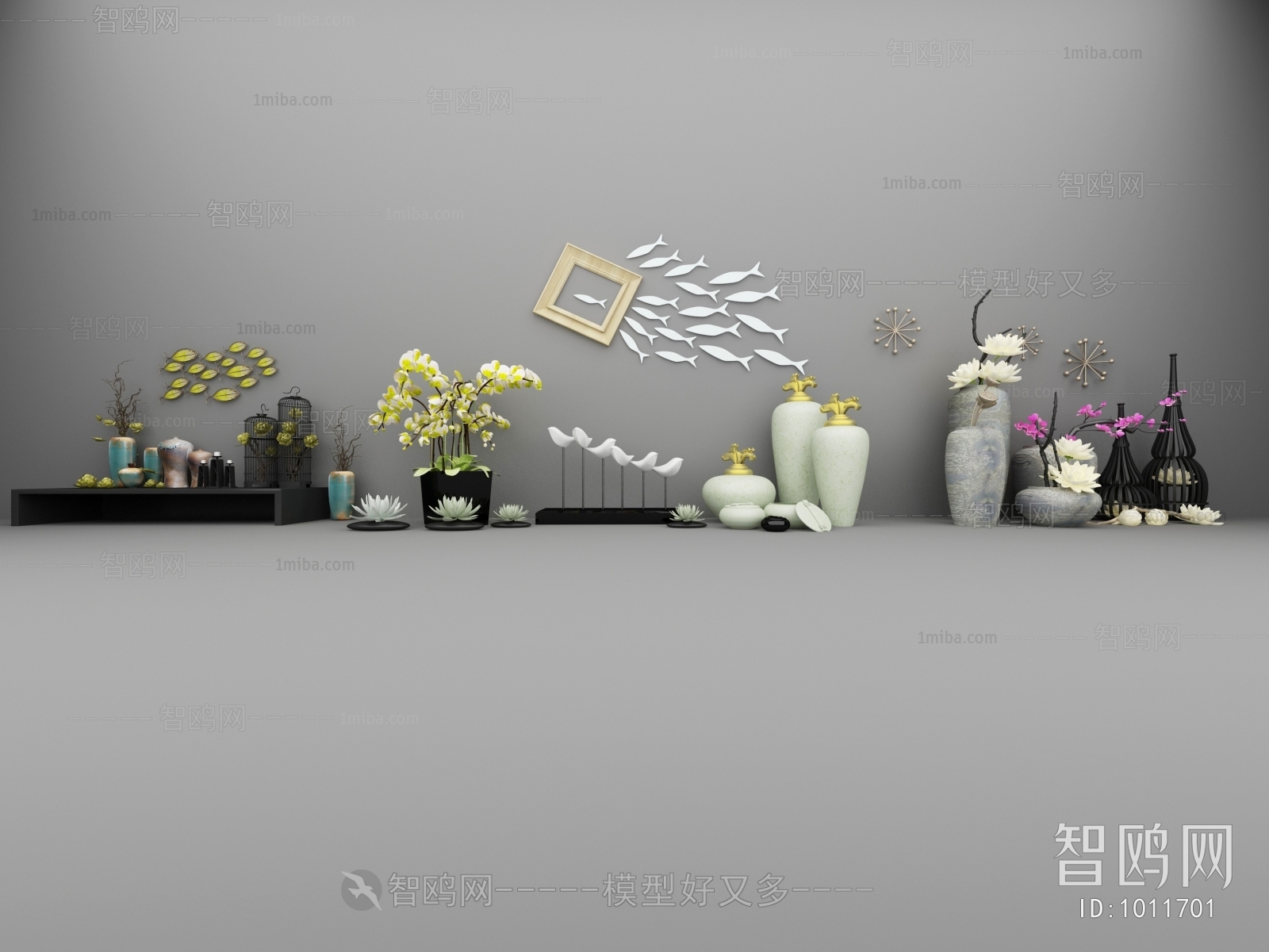 New Chinese Style Decorative Set