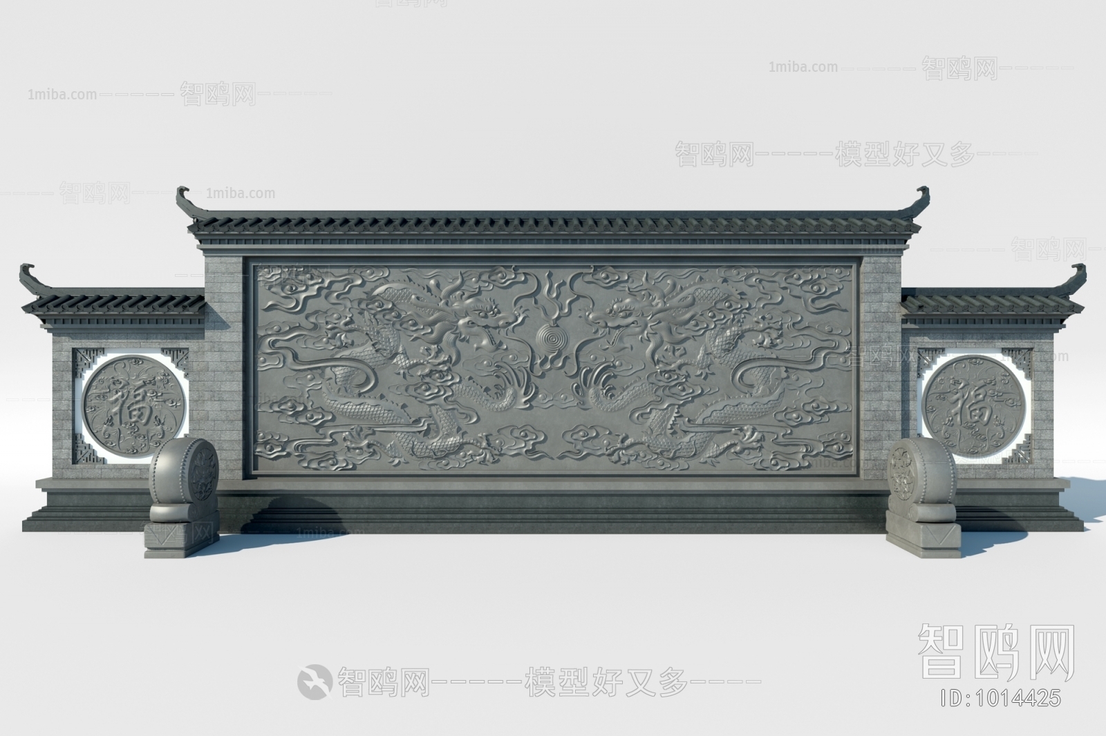 Chinese Style Building Component