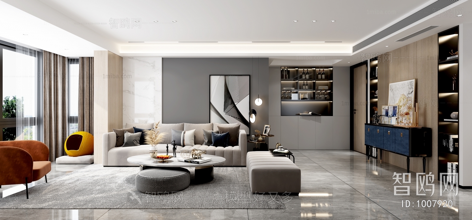 Modern A Living Room