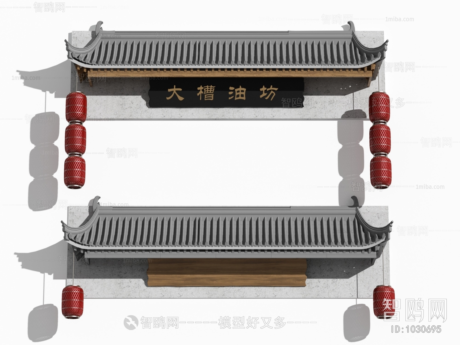 New Chinese Style Facade Element