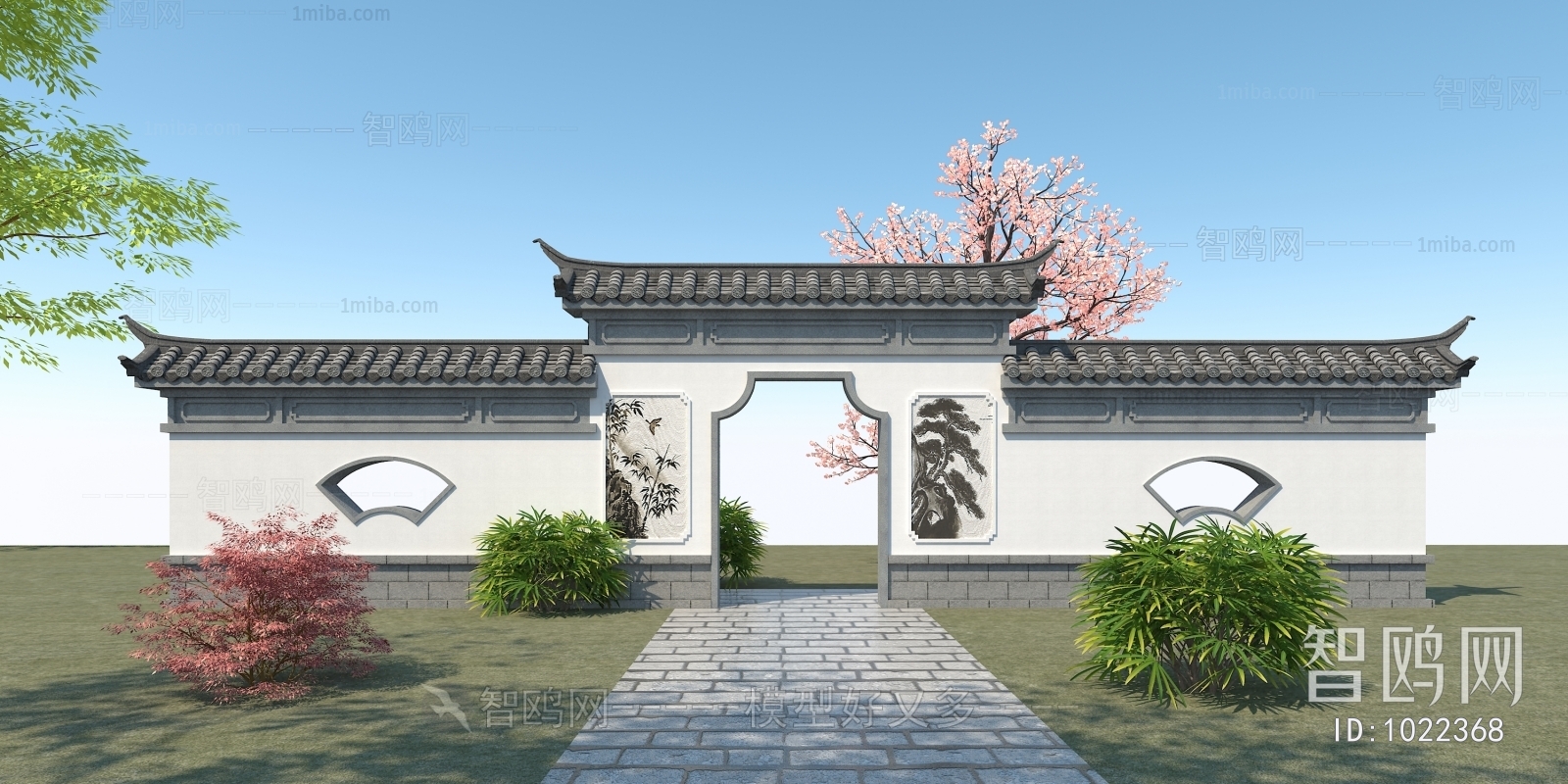 Chinese Style Building Component