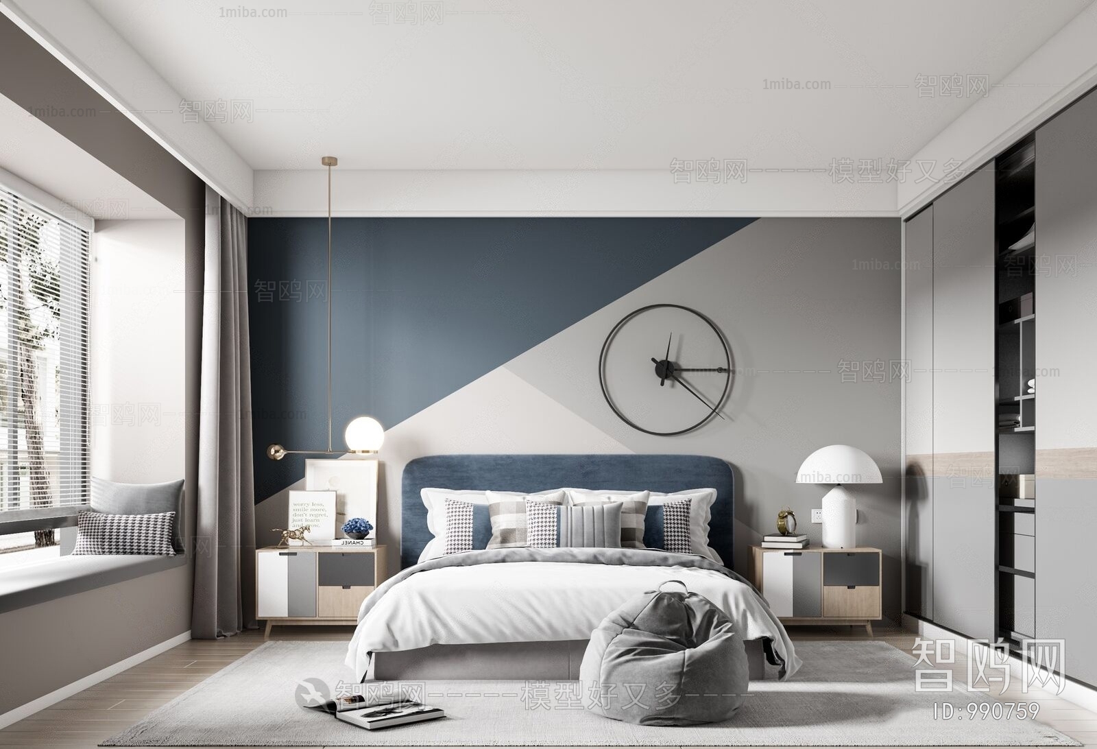 Nordic Style Bedroom