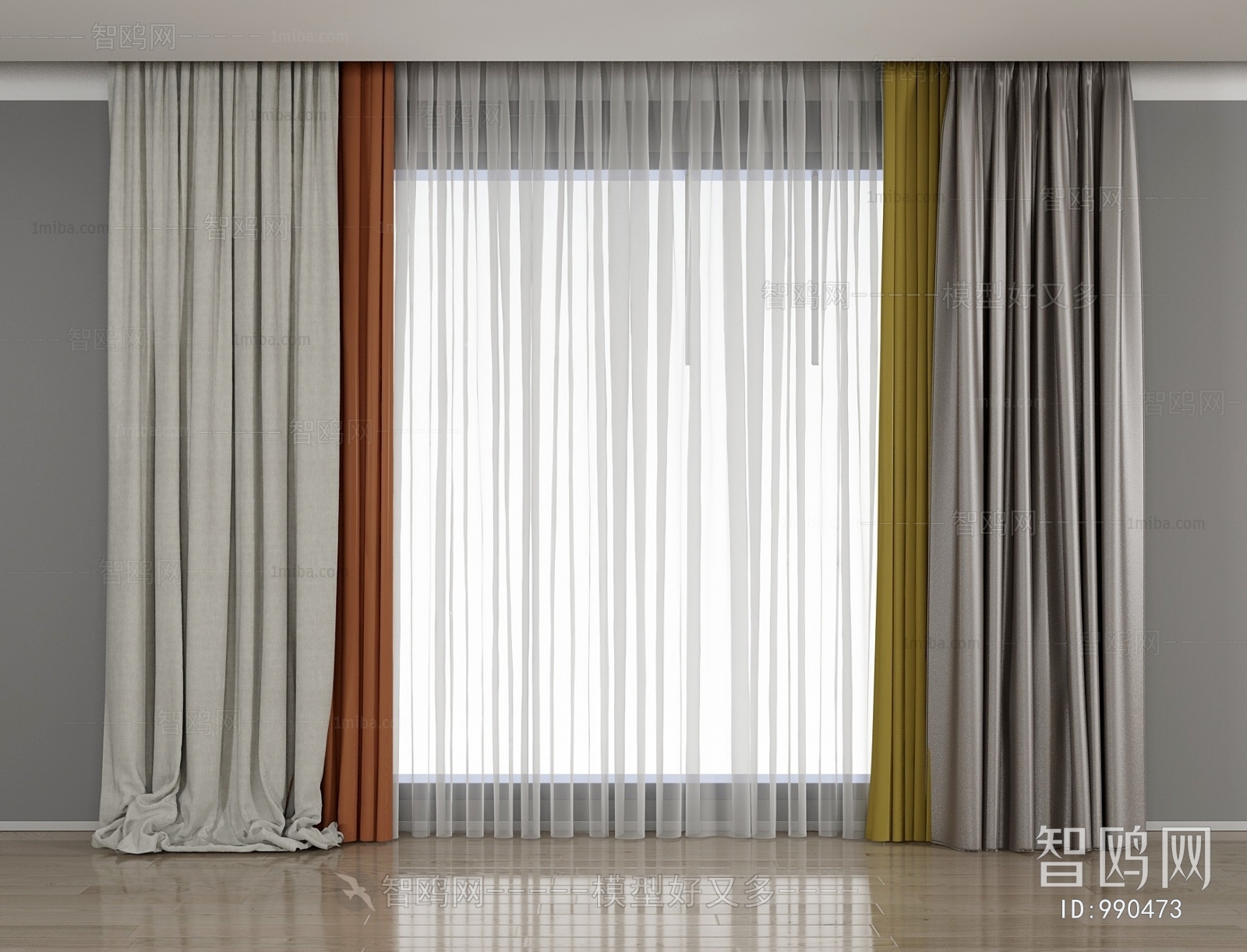 Modern The Curtain