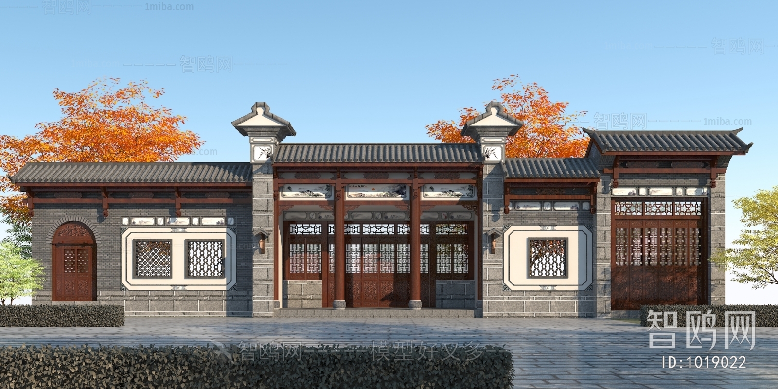 Chinese Style Facade Element