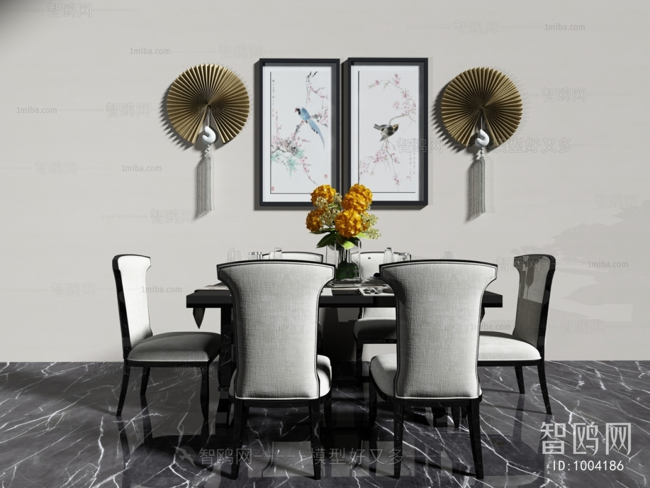 New Chinese Style Dining Table And Chairs