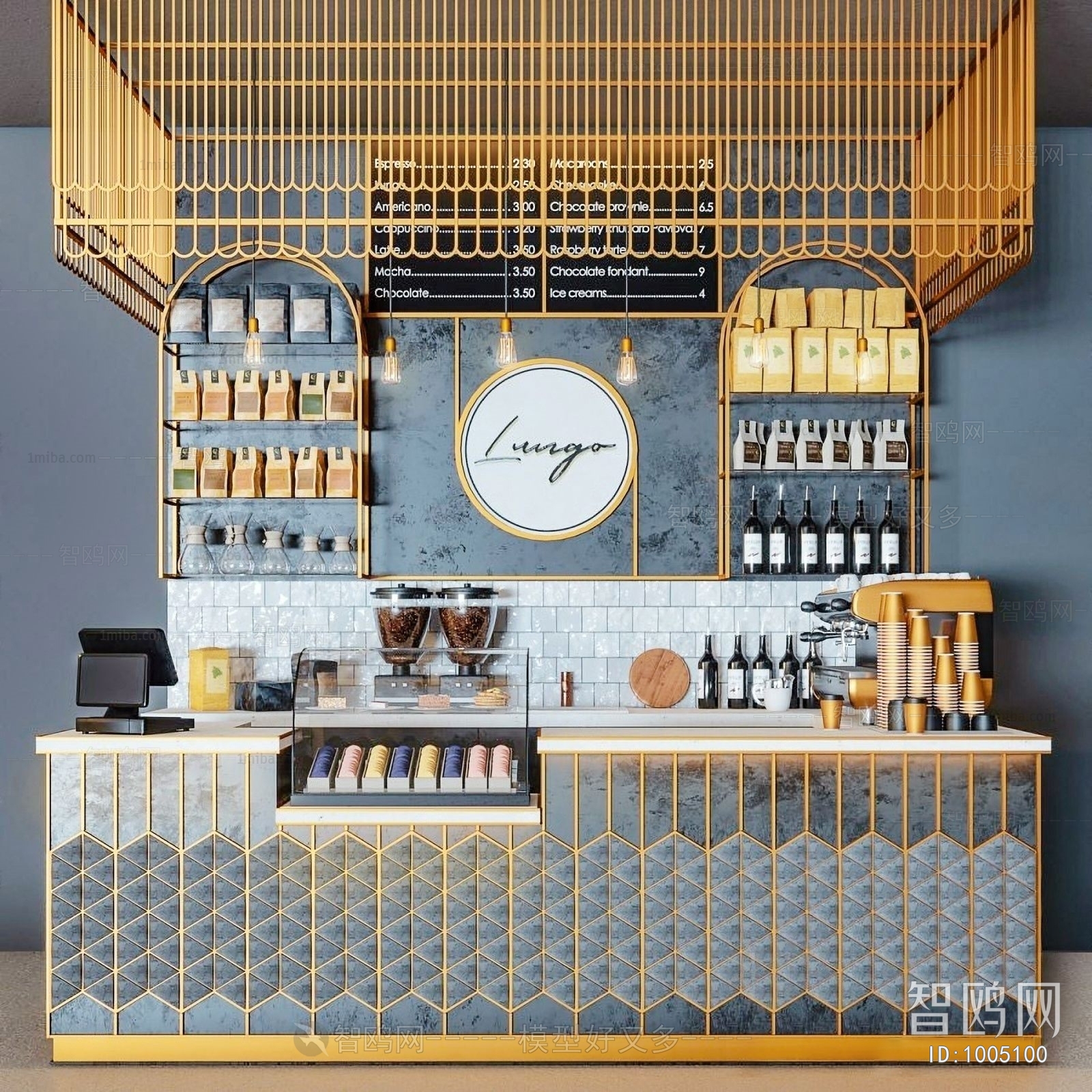 Modern Counter Bar