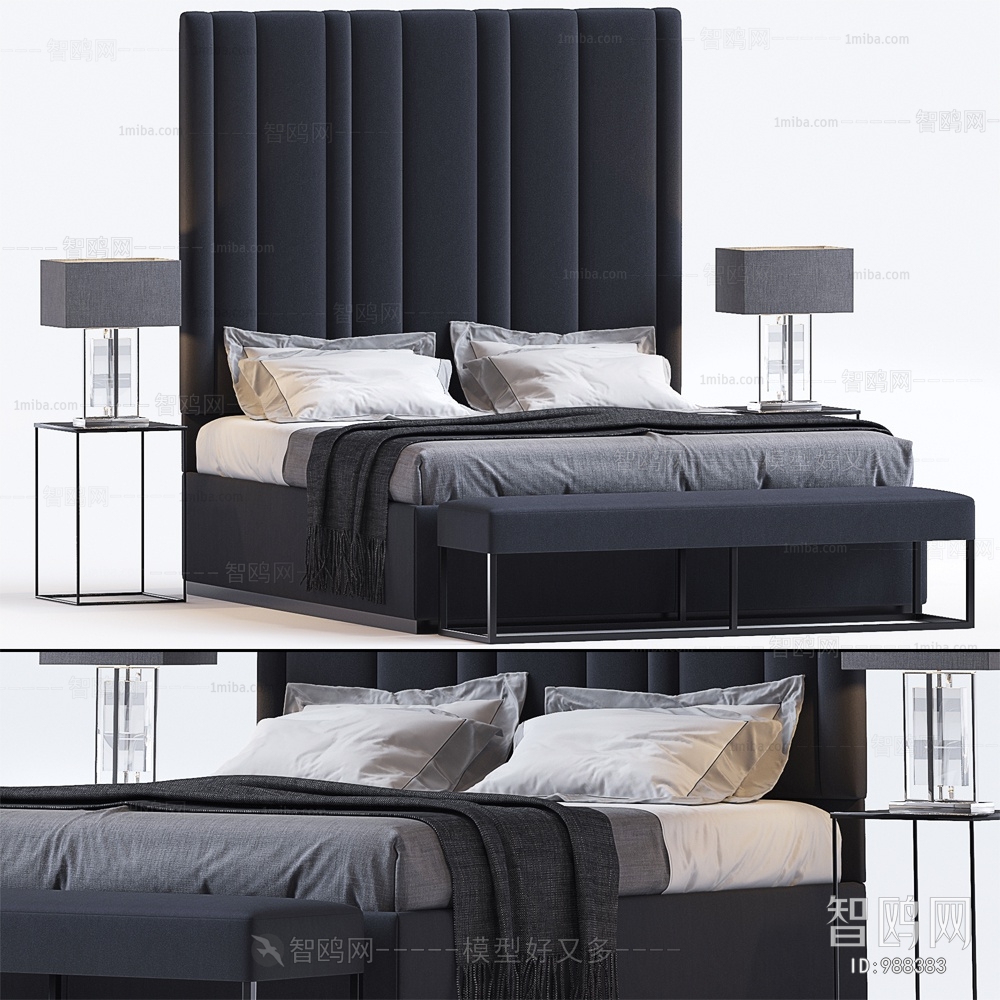 Modern Double Bed