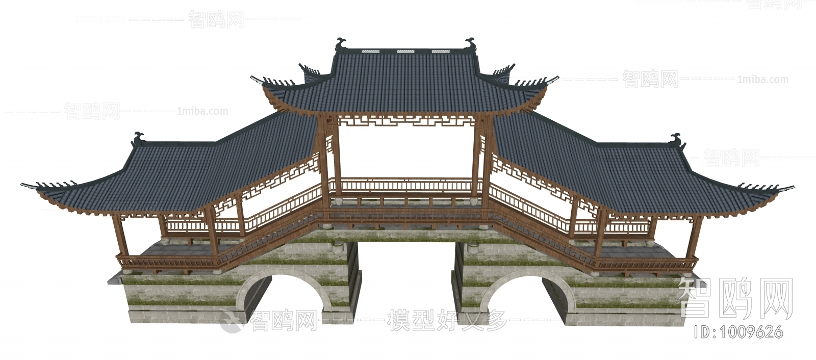 Chinese Style Ancient Architectural Buildings