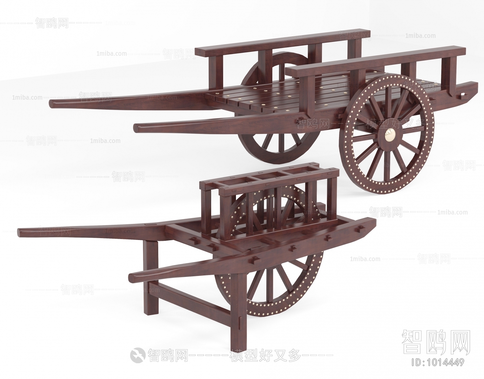 中式实木手工车