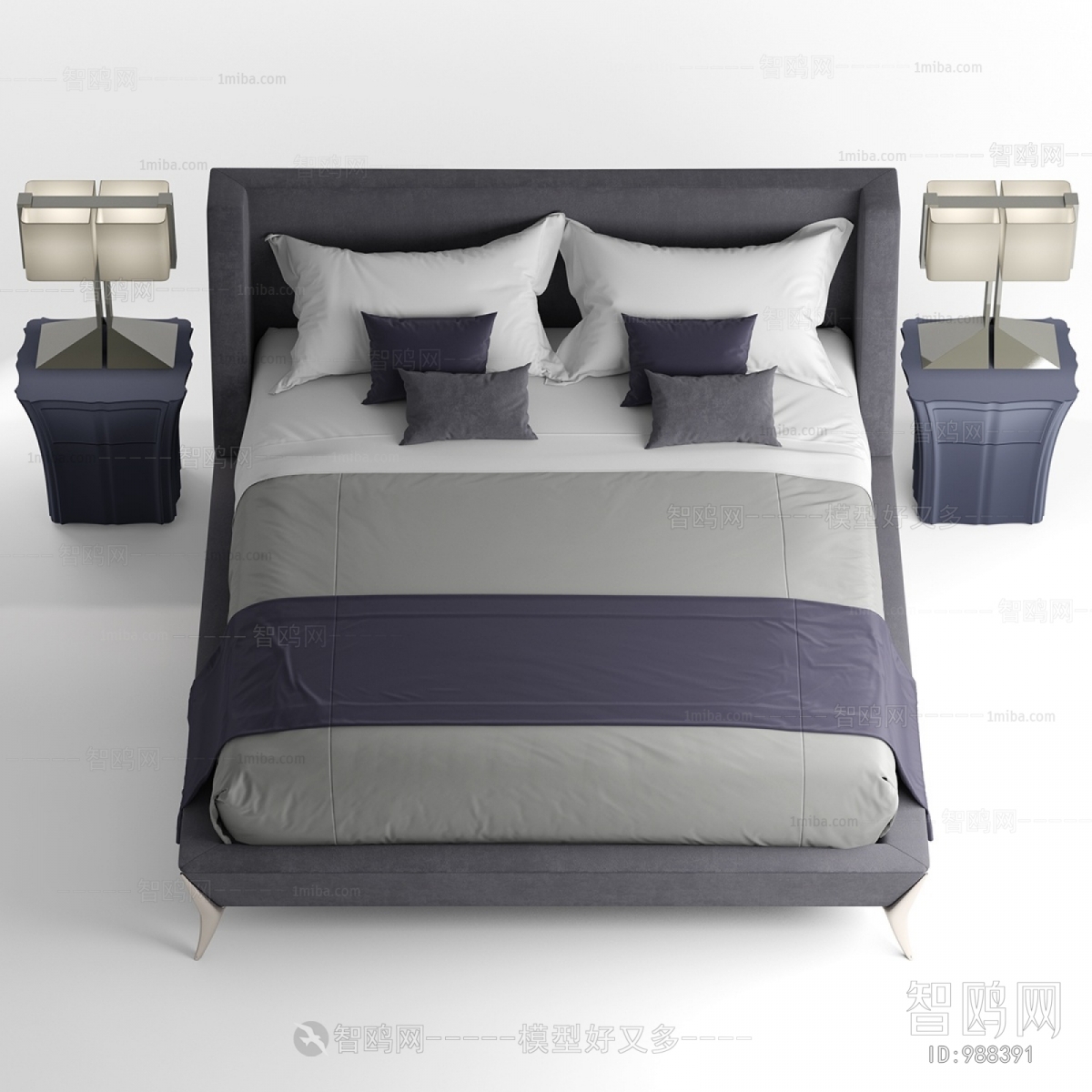 Modern Double Bed