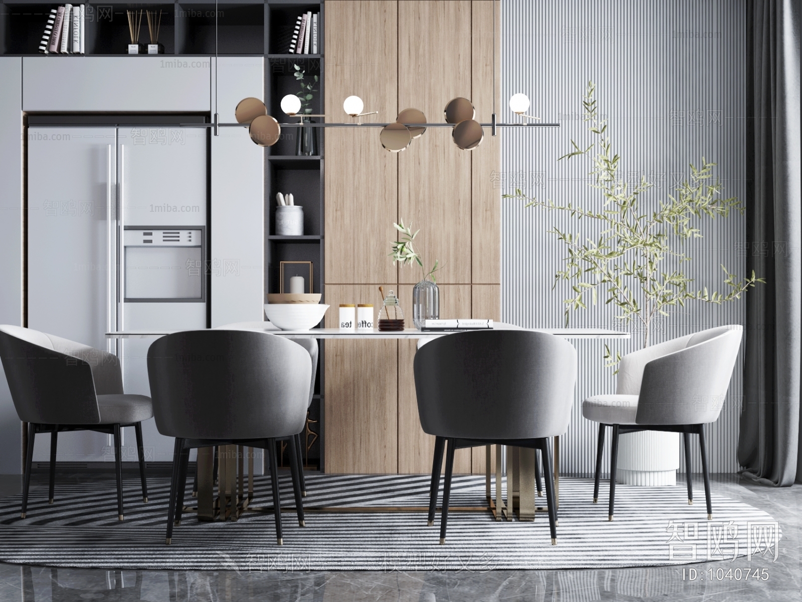 Modern Dining Table And Chairs