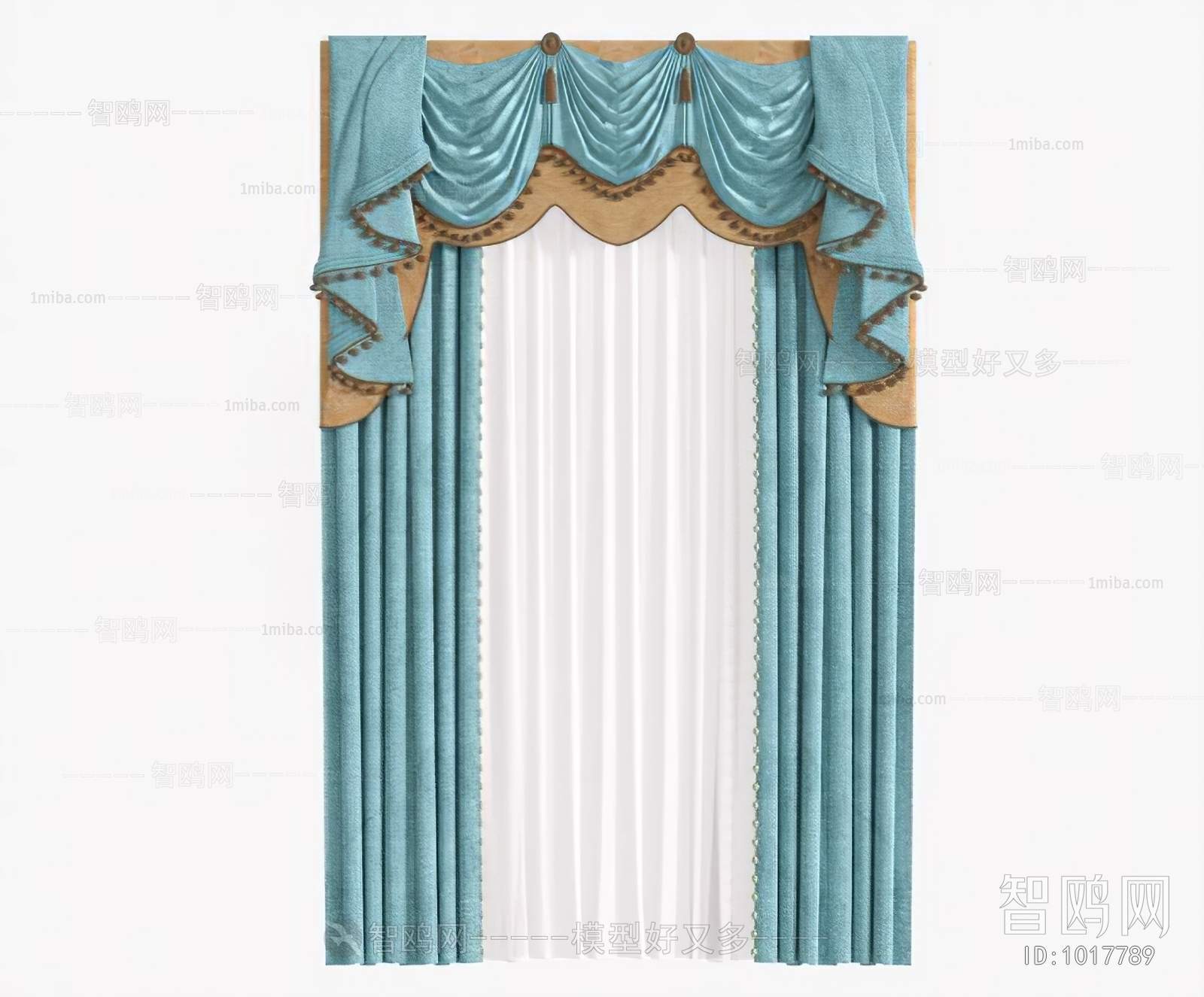 Simple European Style The Curtain