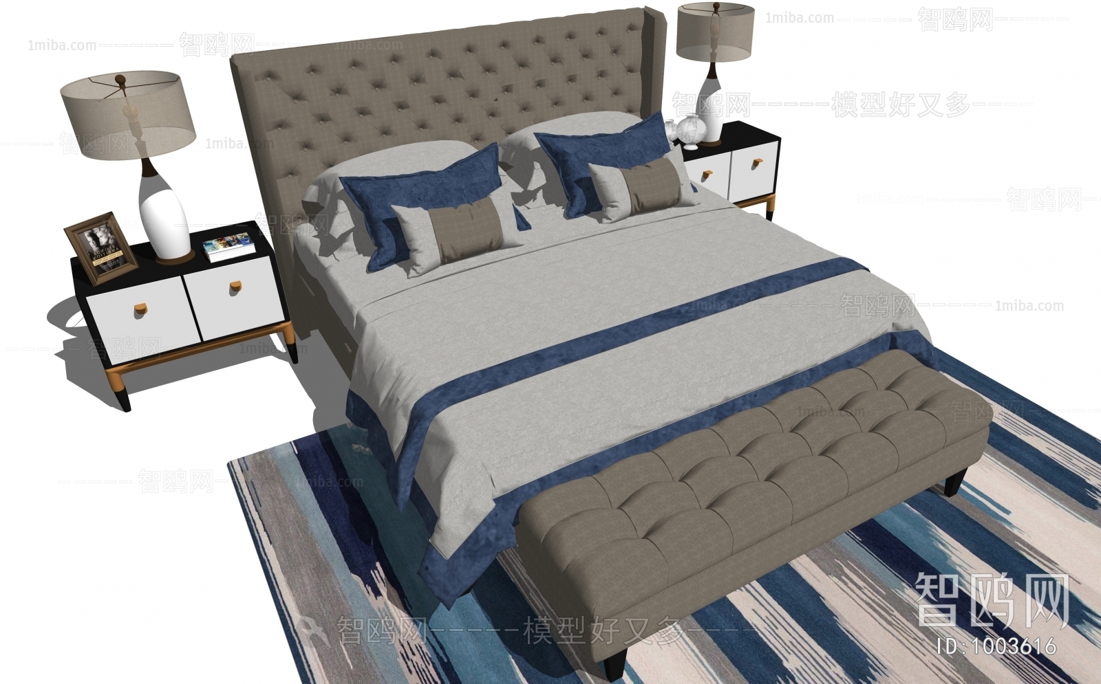 Modern Double Bed