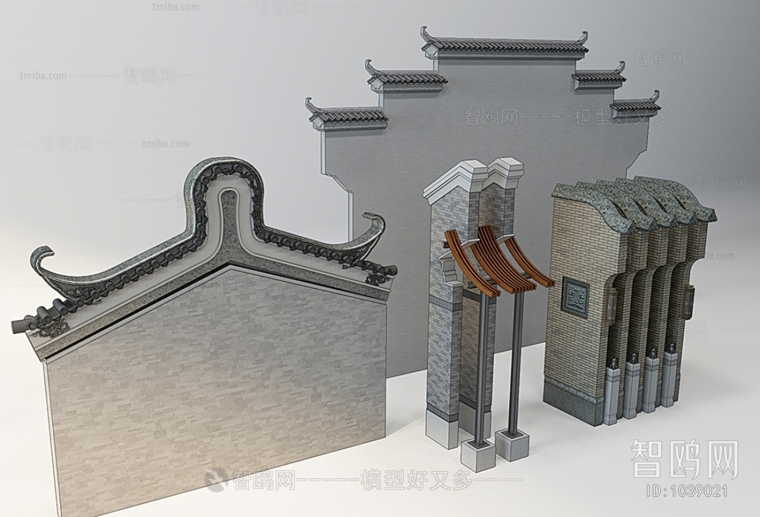 New Chinese Style Building Component