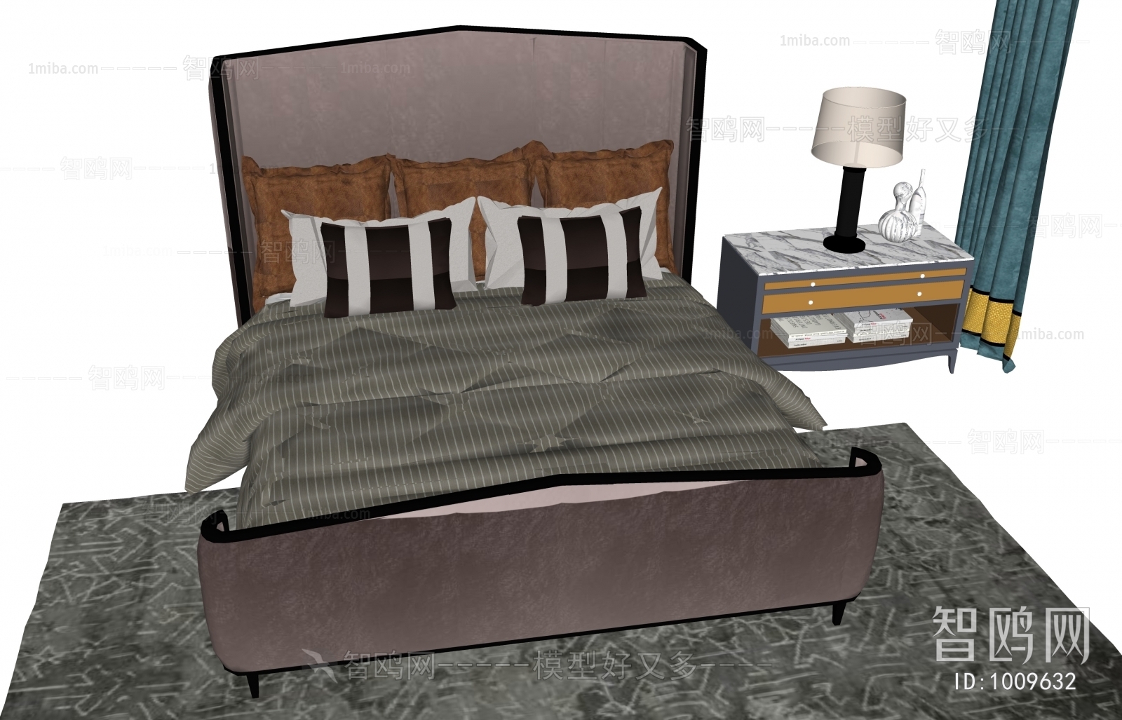 American Style Double Bed