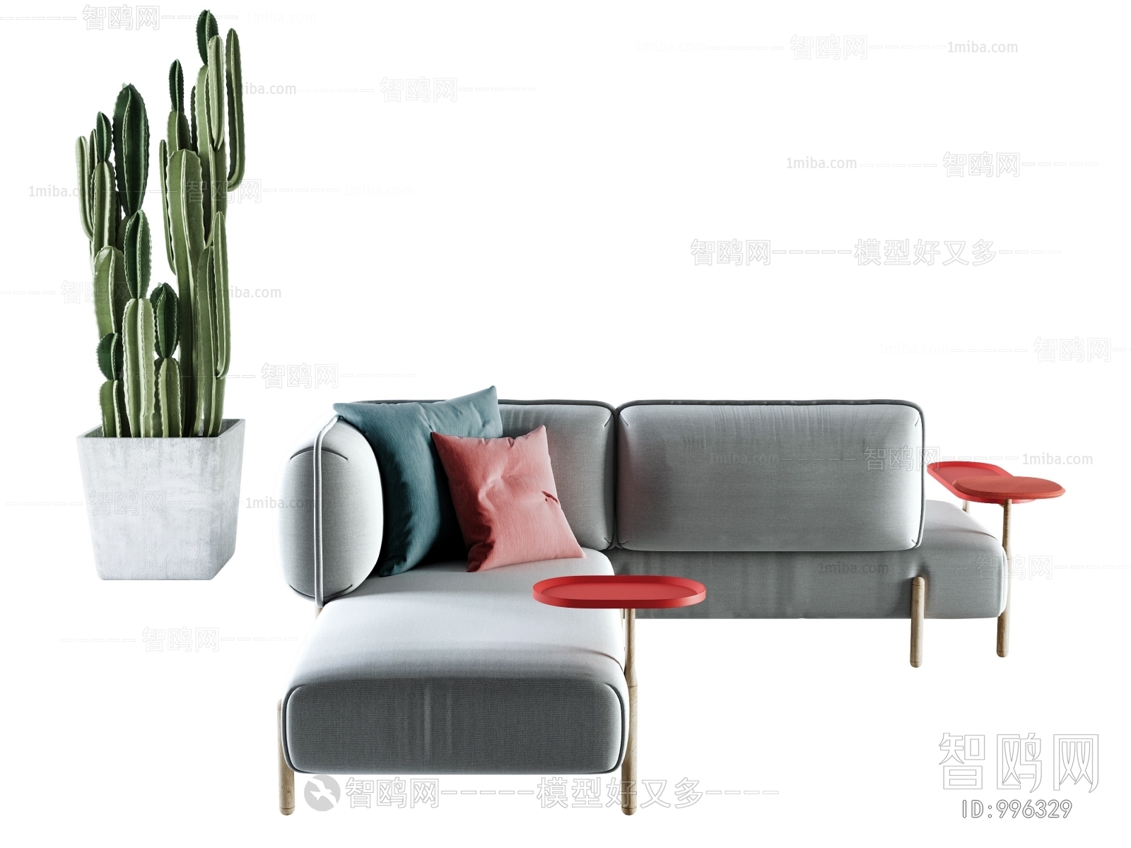 Nordic Style Corner Sofa