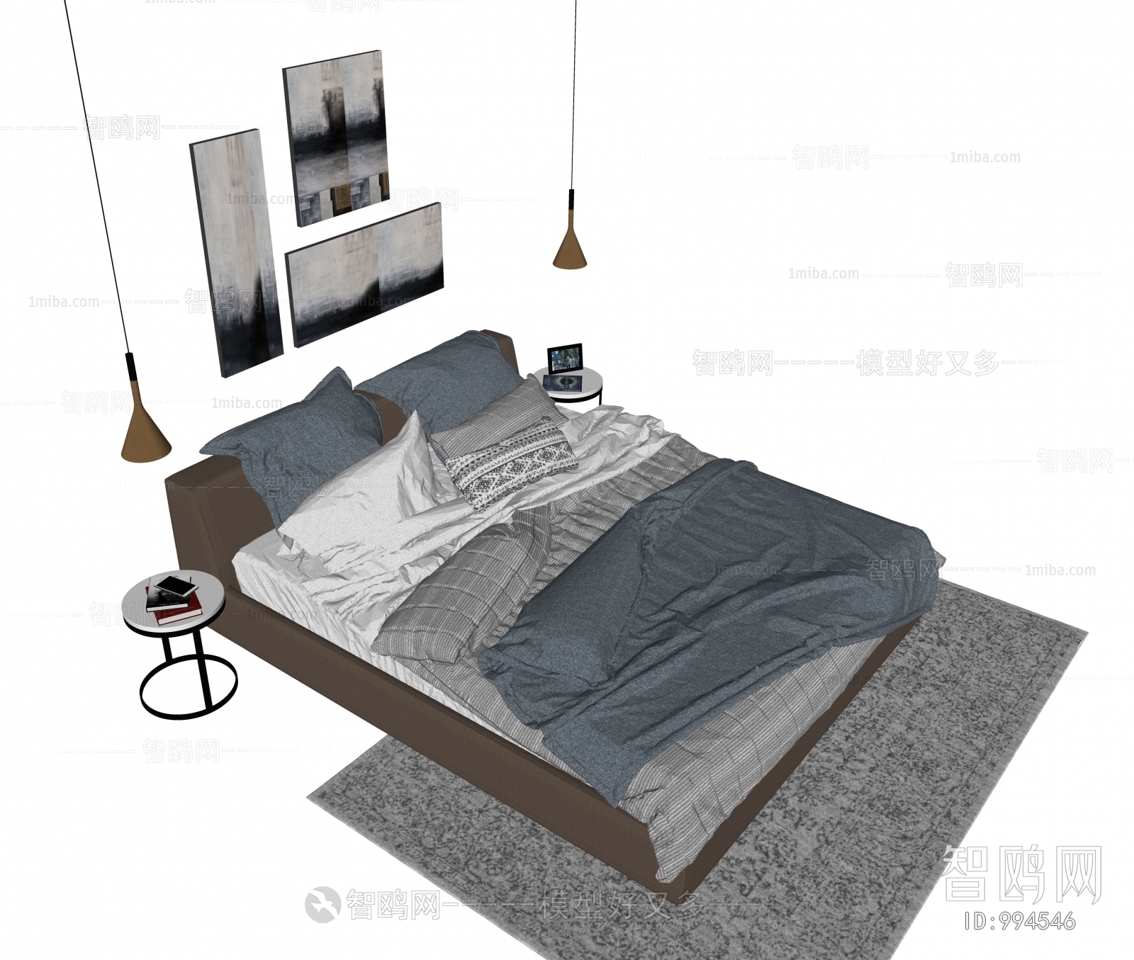 Modern Double Bed