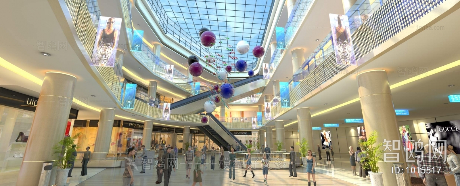 Modern Shopping Mall