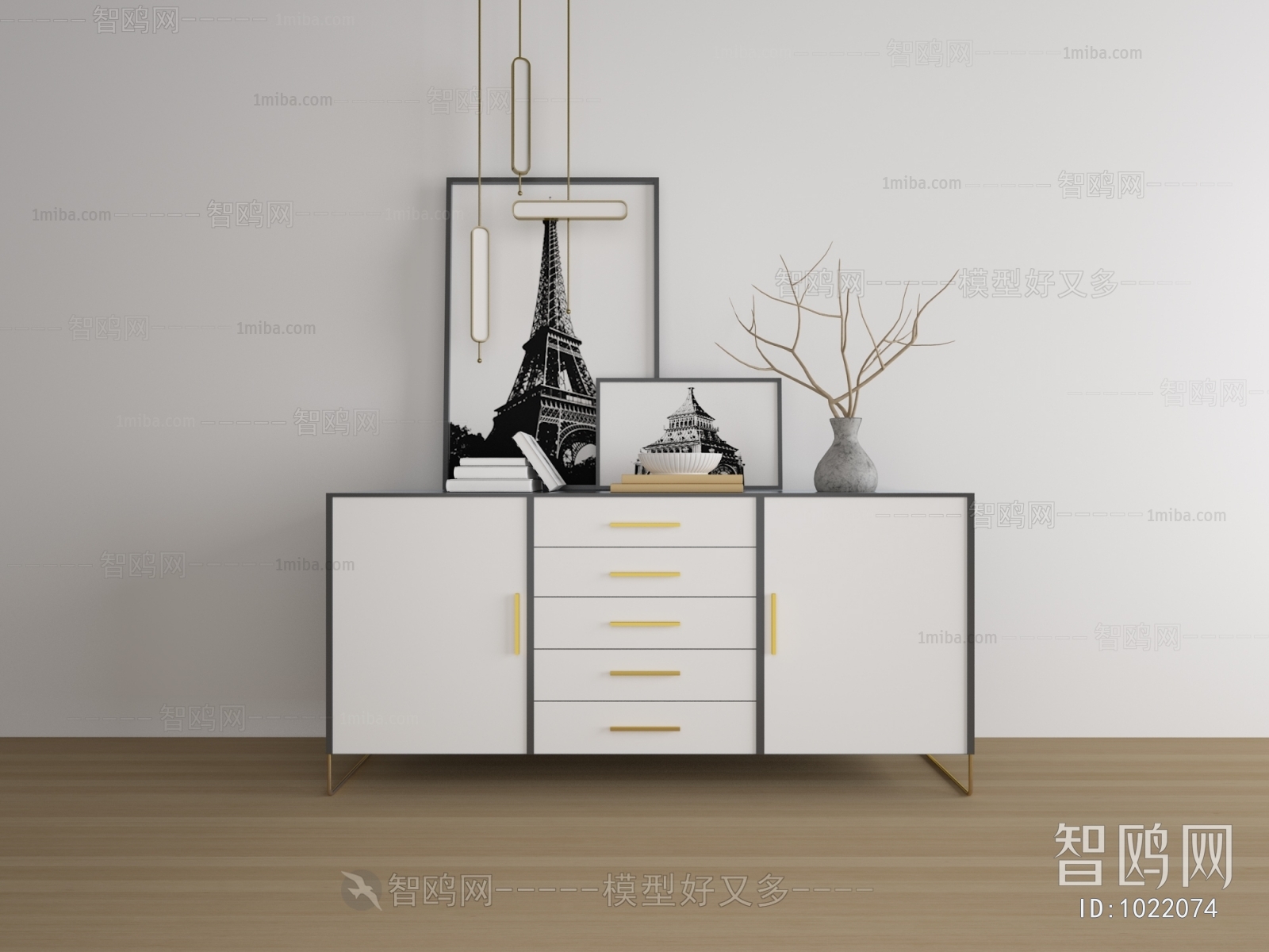 Modern Decorative Cabinet