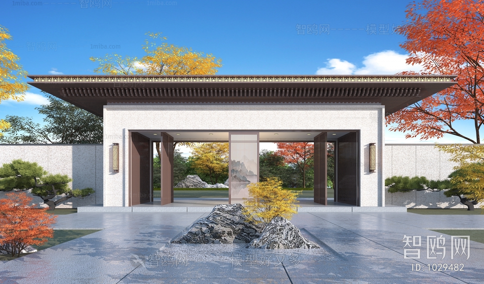 New Chinese Style Building Component