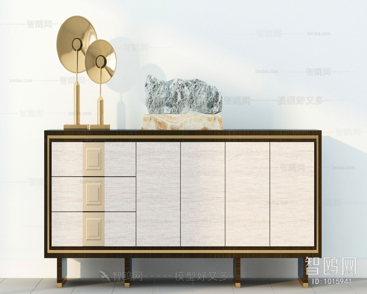 New Chinese Style Side Cabinet