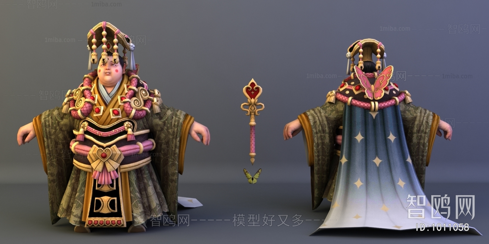 中式古代皇帝、游戏角色