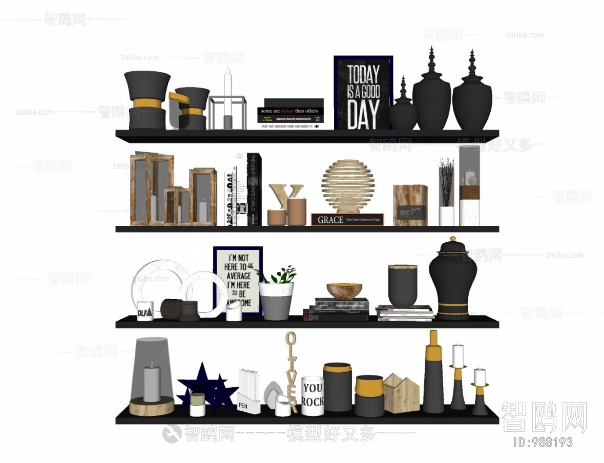 Modern Decorative Set