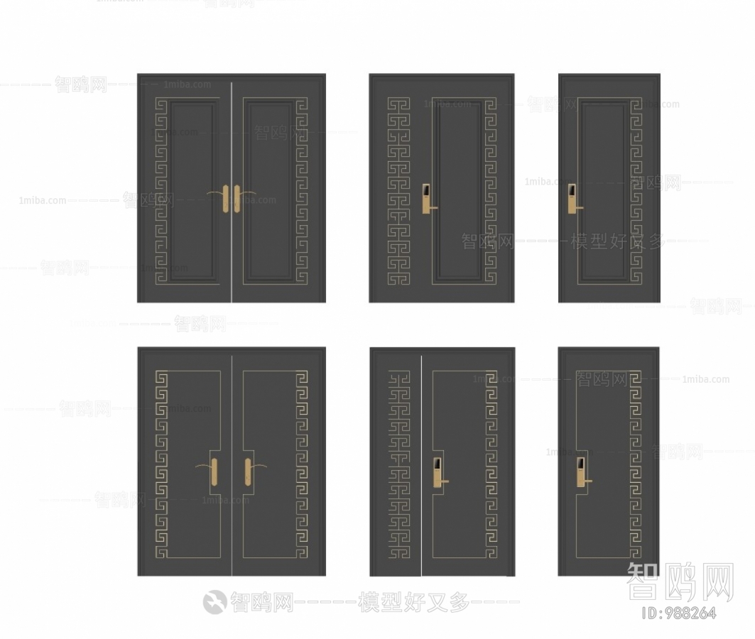 New Chinese Style Door