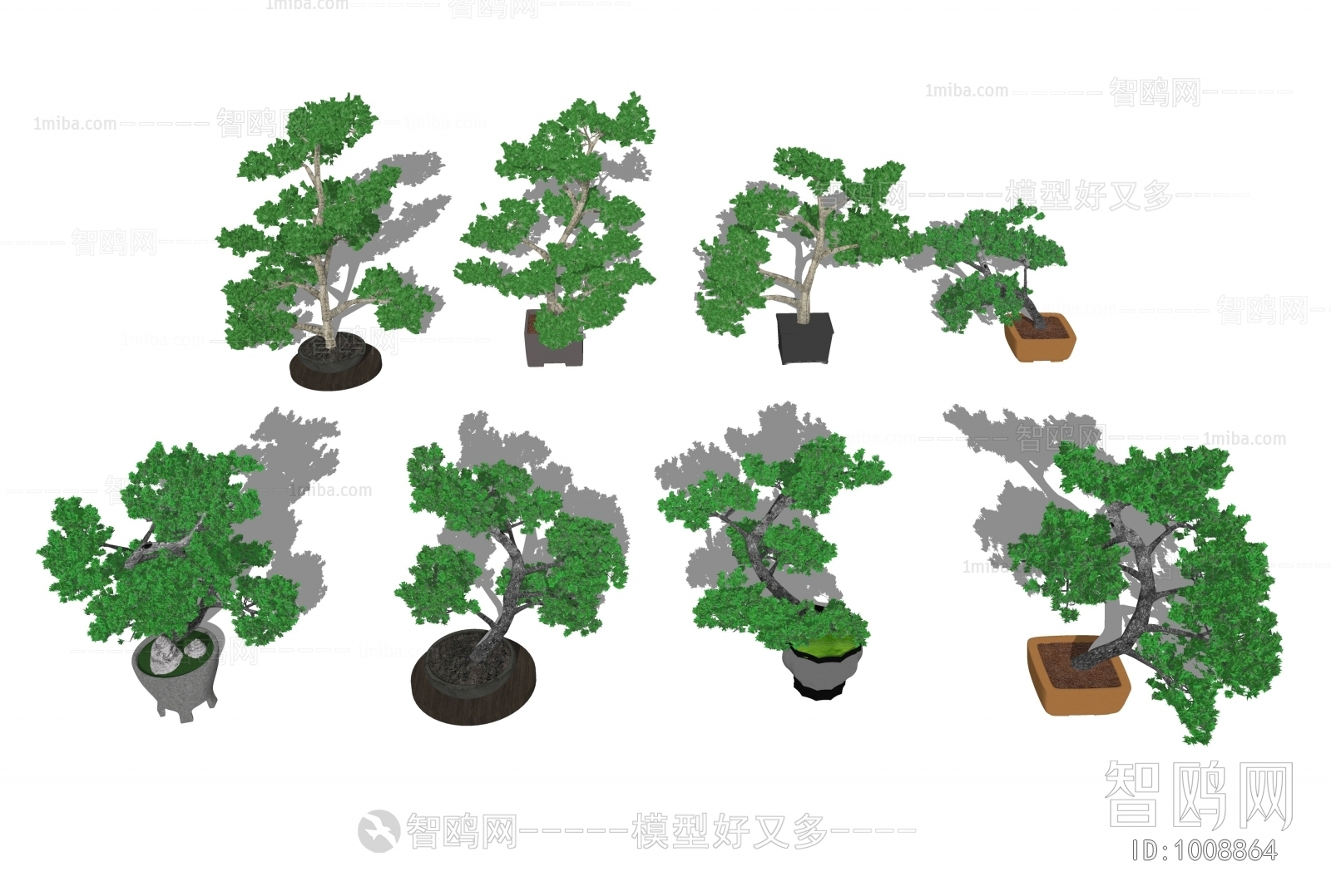 New Chinese Style Bonsai