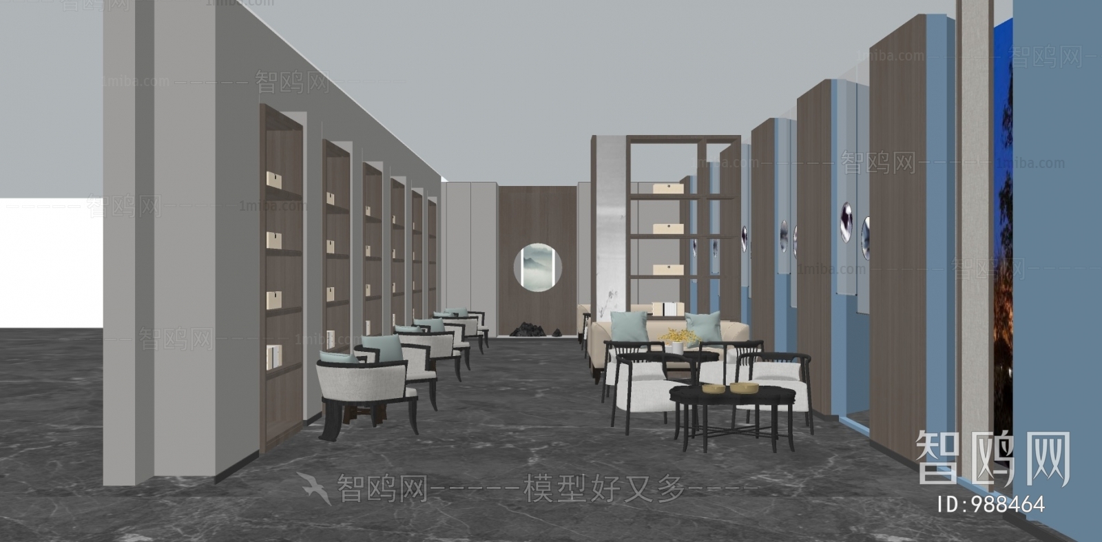 New Chinese Style Hotel Space