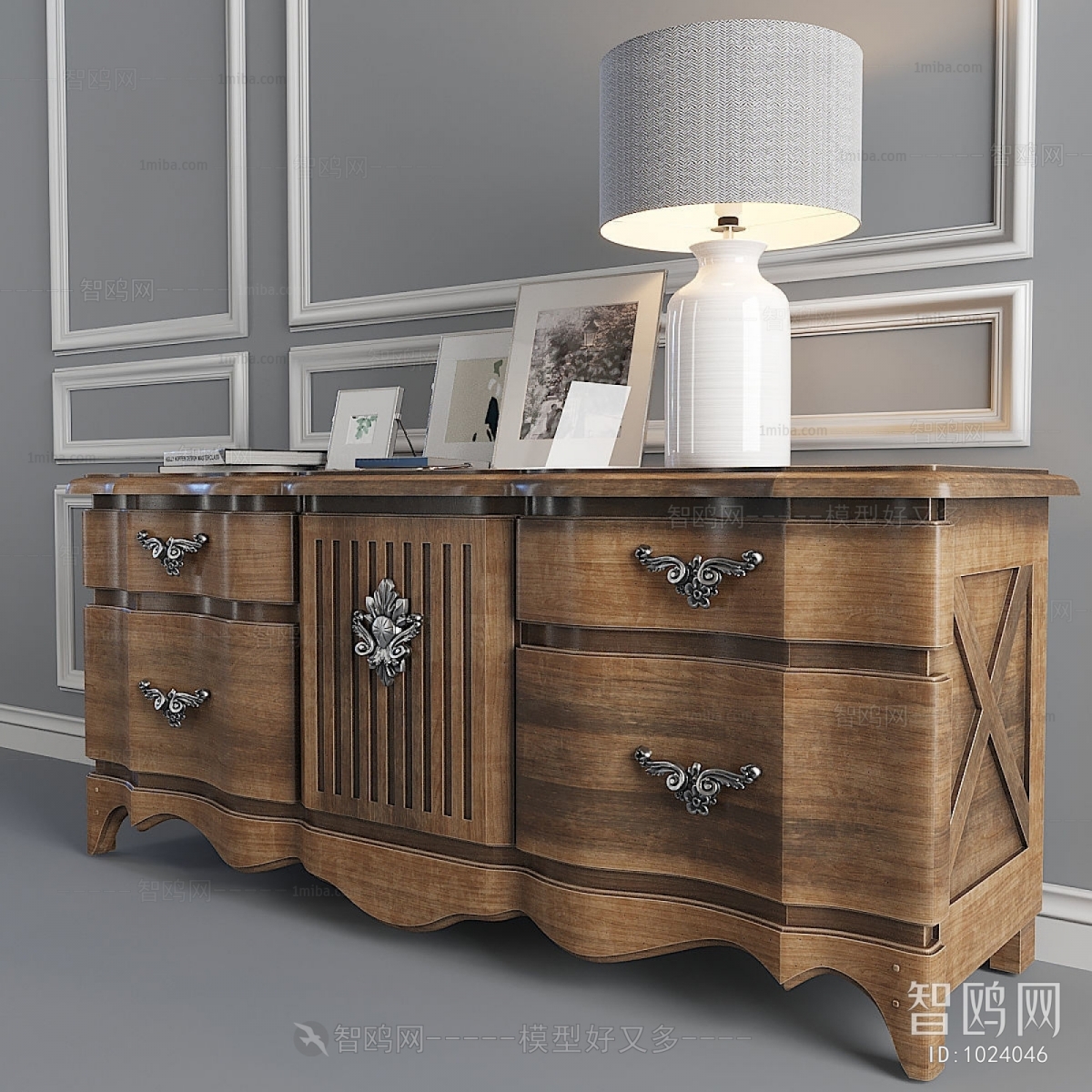 American Style Decorative Cabinet