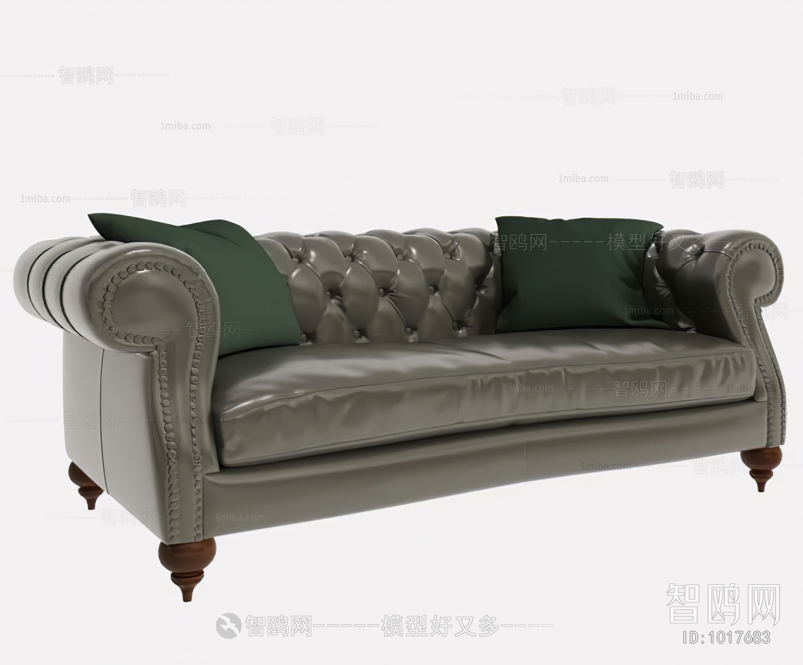 American Style Three-seat Sofa