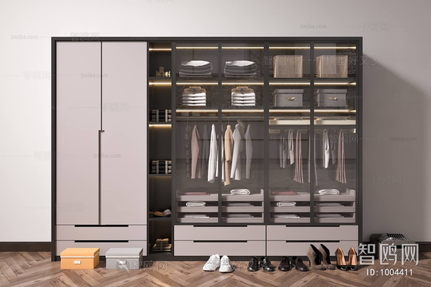 Modern The Wardrobe