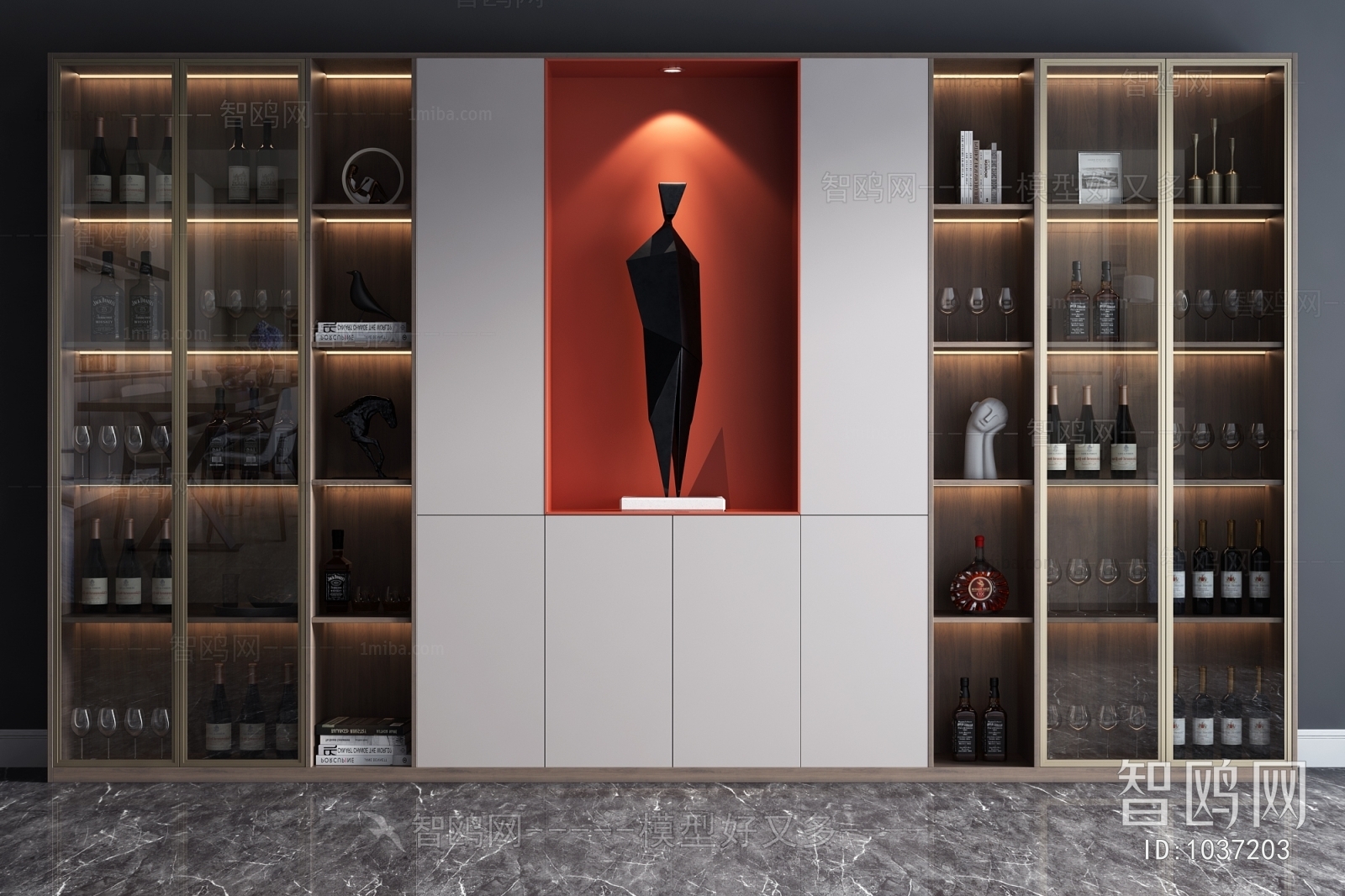 Modern Wine Cabinet