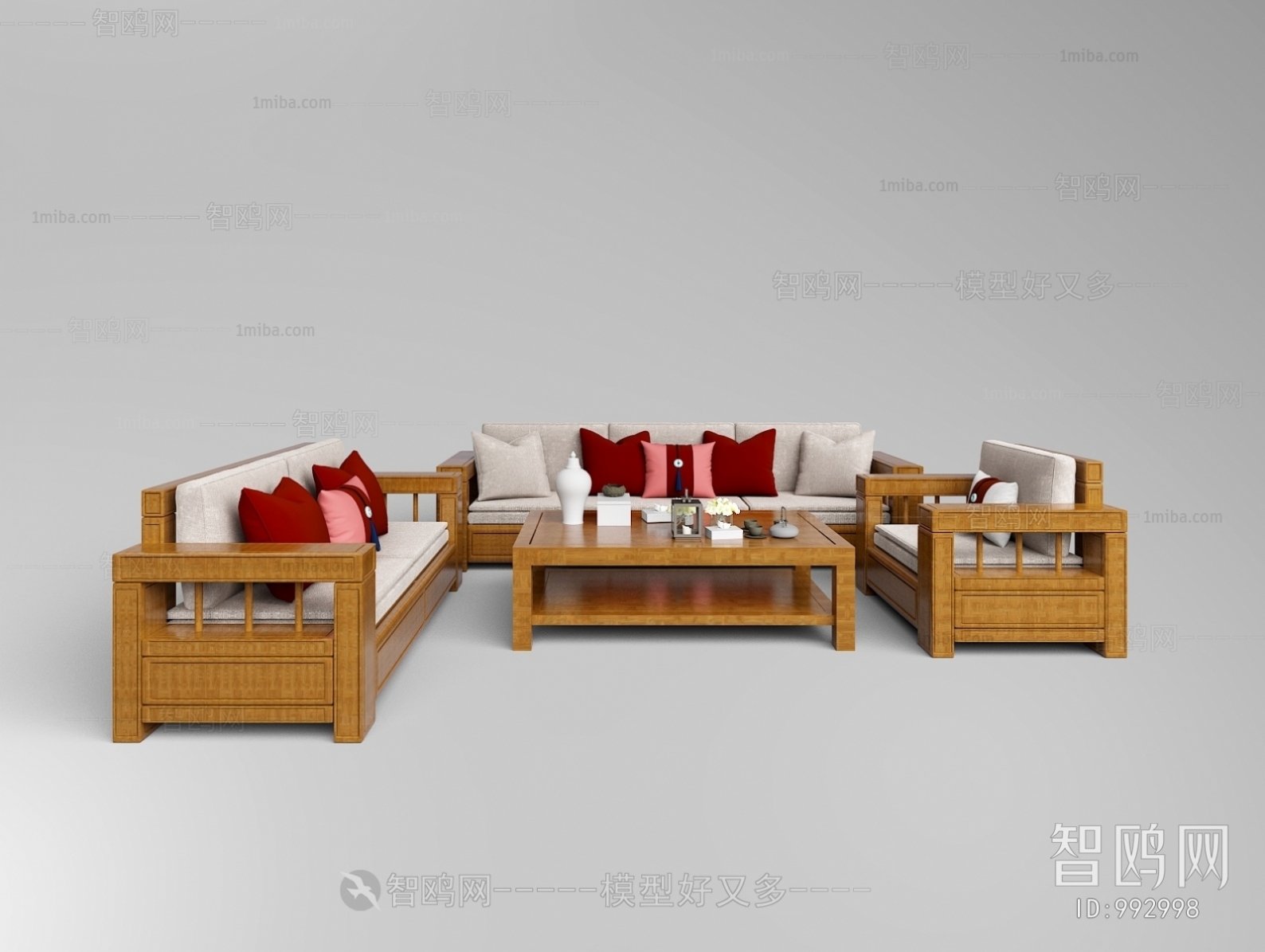 Chinese Style Sofa Combination