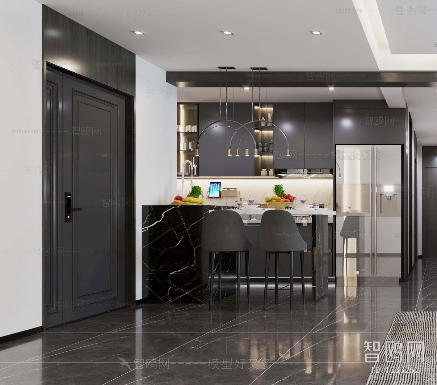 Modern Open Kitchen