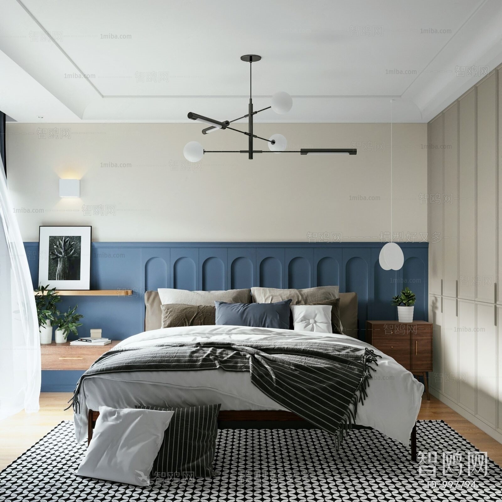 Nordic Style Bedroom