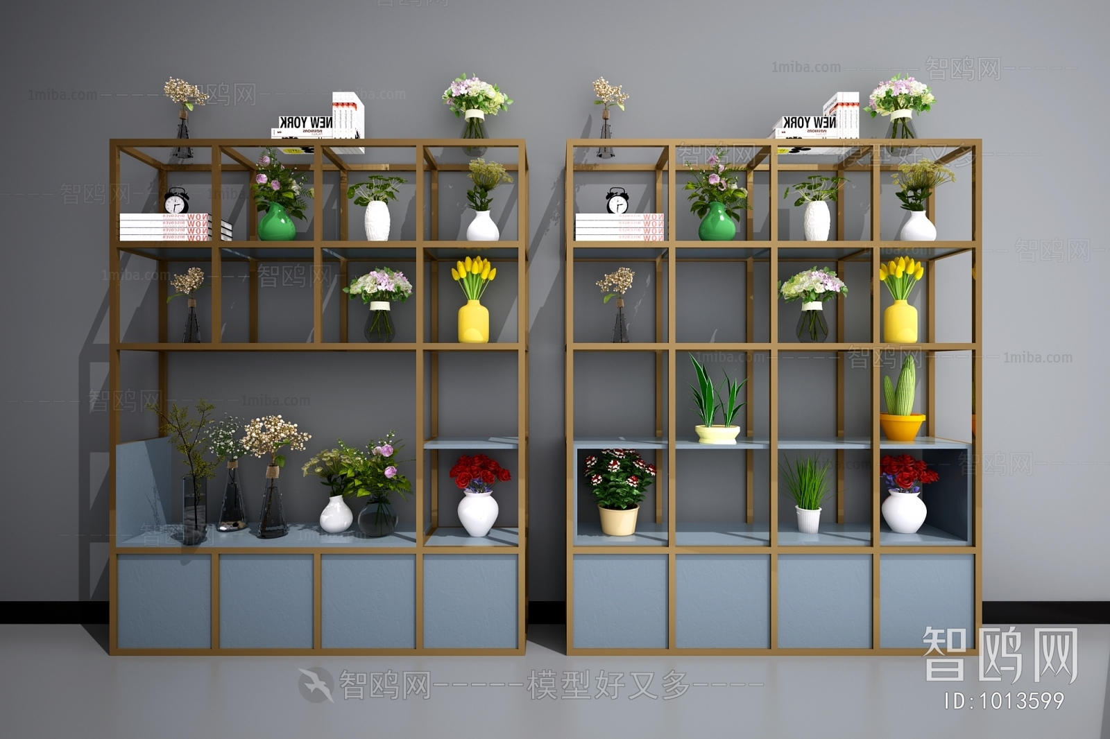 Modern Flower Shelf