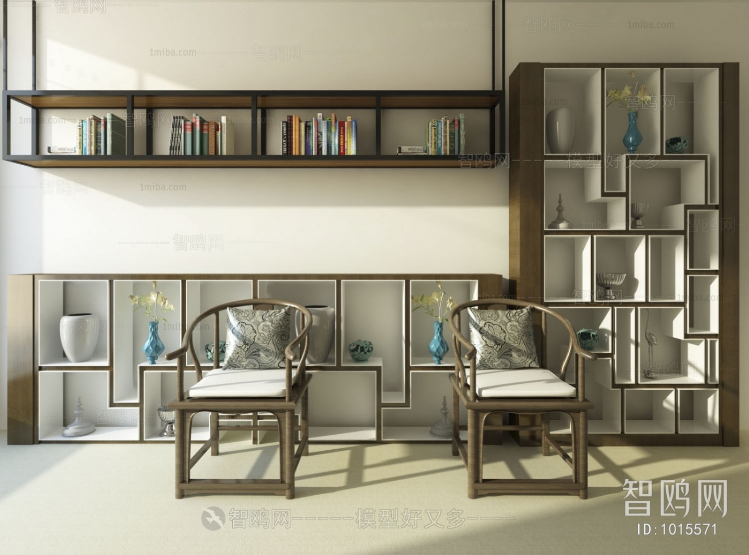 New Chinese Style Bookcase