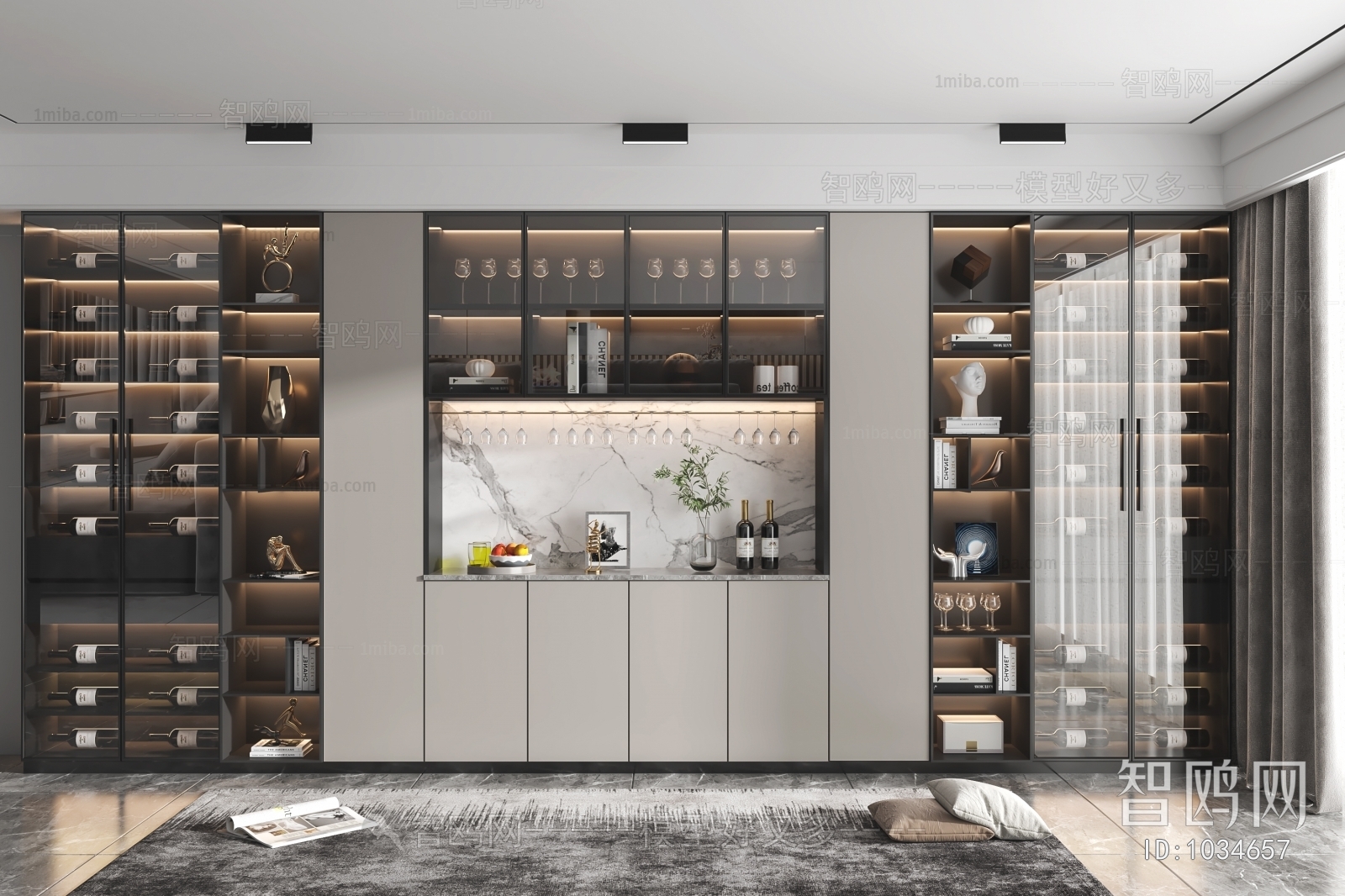 Modern Wine Cabinet